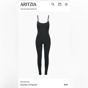 Aritzia Divinity Jumpsuit